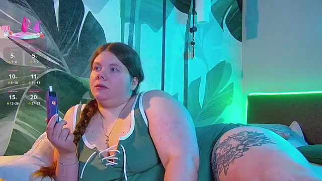 RubyValen online show from April 23, 1:45 am