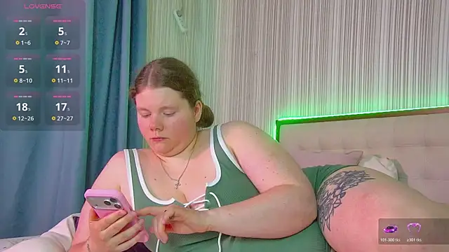 Snapshot of RubyValen chatting on July 17, 1:25 am RubyValen online show from July 17, 1:25 am