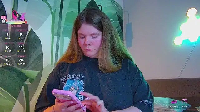 RubyValen online show from April 21, 1:18 am