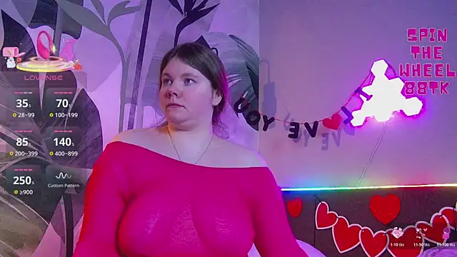 RubyValen online show from February 14, 1:17 am