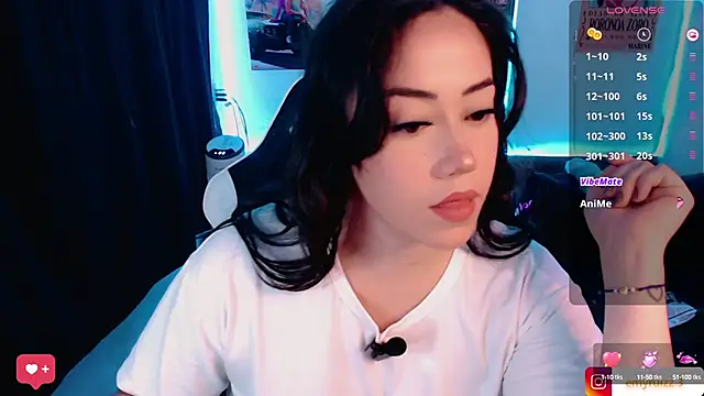 Emmy Ruiz online show from January 25, 1:21 am