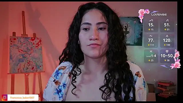 francesca baker1007 online show from March 27, 5:58 pm