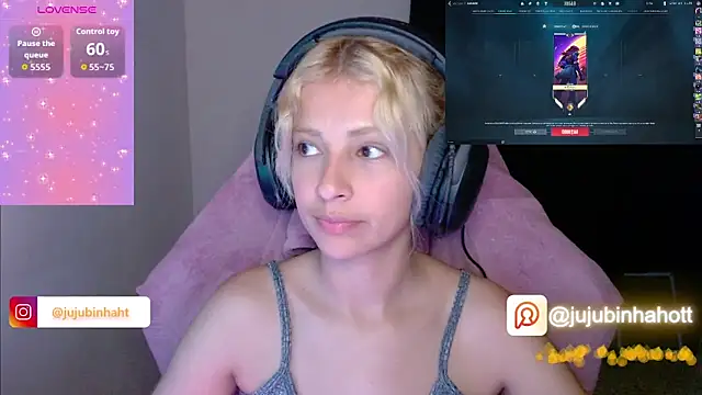 Snapshot of jujubinhahot chatting on October 7, 10:00 pm jujubinhahot online show from October 7, 10:00 pm