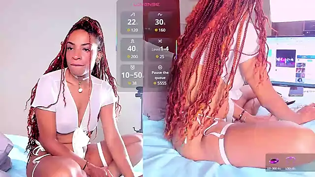 Ebony Skye online show from March 21, 1:23 pm