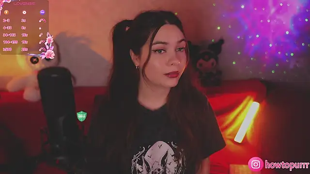 Snapshot of How2Meow chatting on October 12, 4:30 pm How2Meow online show from October 12, 4:30 pm