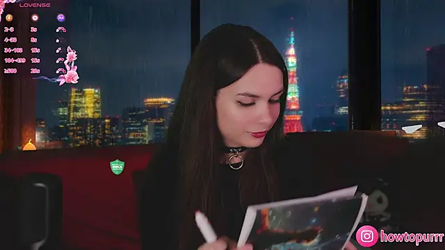 Snapshot of How2Meow chatting on September 16, 5:36 pm How2Meow online show from September 16, 5:36 pm