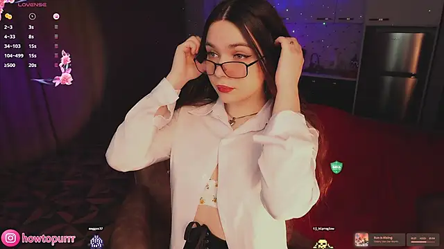 Snapshot of How2Meow chatting on April 29, 5:30 pm How2Meow online show from April 29, 5:30 pm