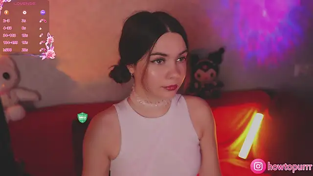 Snapshot of How2Meow chatting on October 11, 4:30 pm How2Meow online show from October 11, 4:30 pm