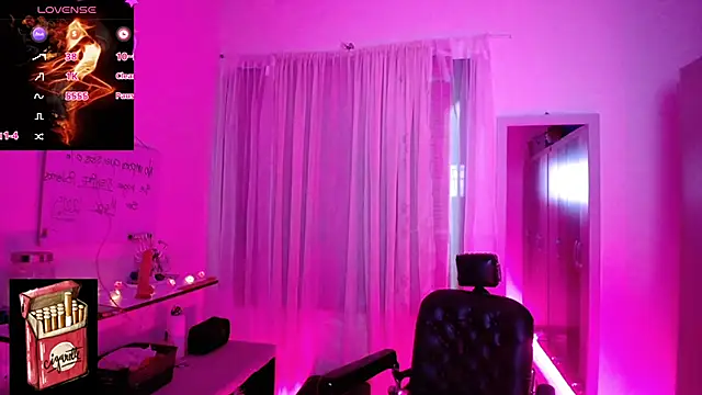Snapshot of Misslana_wn1 chatting on February 7, 8:33 am Misslana wn1 online show from February 7, 8:33 am