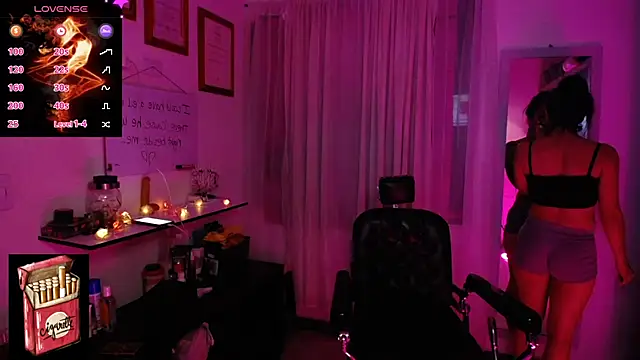 Snapshot of Misslana_wn1 chatting on October 1, 3:44 am Misslana wn1 online show from October 1, 3:44 am