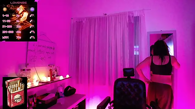 Snapshot of Misslana_wn1 chatting on February 25, 4:57 am Misslana wn1 online show from February 25, 4:57 am