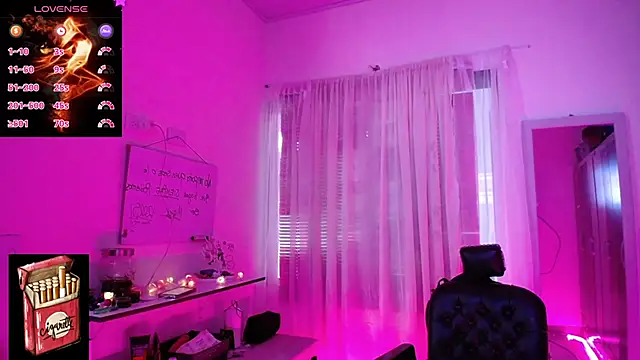 Snapshot of Misslana_wn1 chatting on February 22, 8:20 pm Misslana wn1 online show from February 22, 8:20 pm