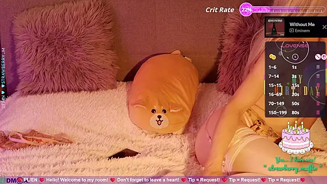 strawberry muffin online show from June 30, 3:56 pm