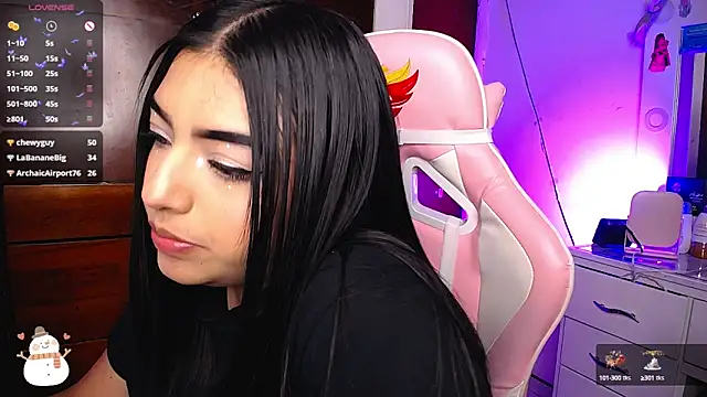 Snapshot of eva_six chatting on January 7, 1:59 am eva six online show from January 7, 1:59 am