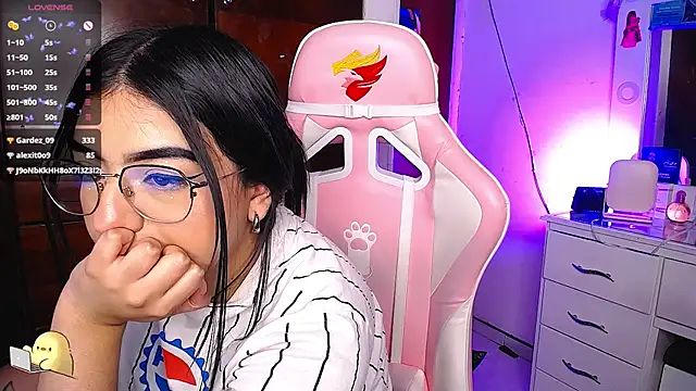 Snapshot of eva_six chatting on March 14, 2:42 am eva six online show from March 14, 2:42 am