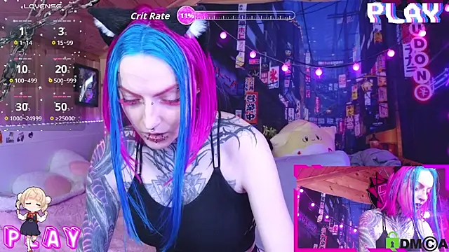 NekoCyber online show from March 19, 4:56 am