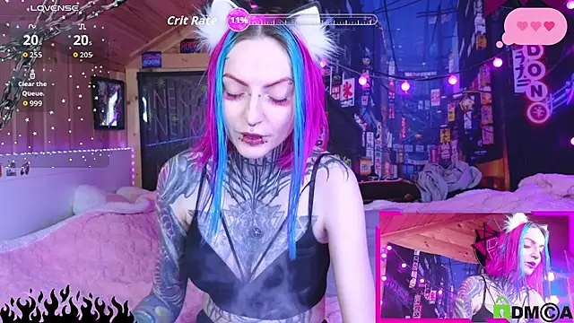 NekoCyber online show from February 25, 5:07 am