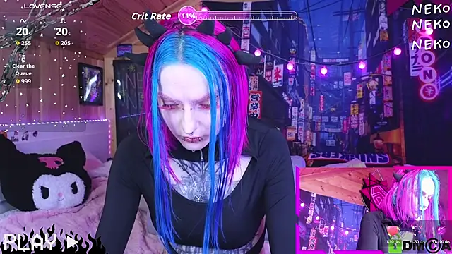 NekoCyber online show from April 11, 5:26 am