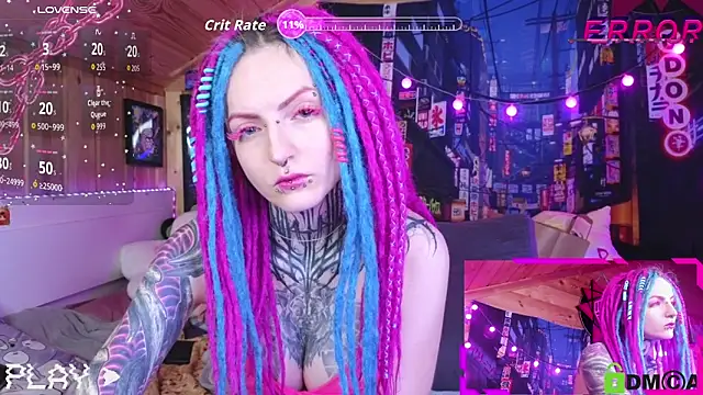 Snapshot of NekoCyber chatting on September 25, 5:02 am NekoCyber online show from September 25, 5:02 am