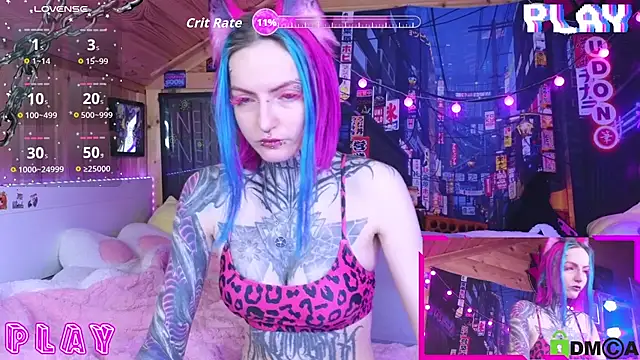 NekoCyber online show from February 14, 4:56 am