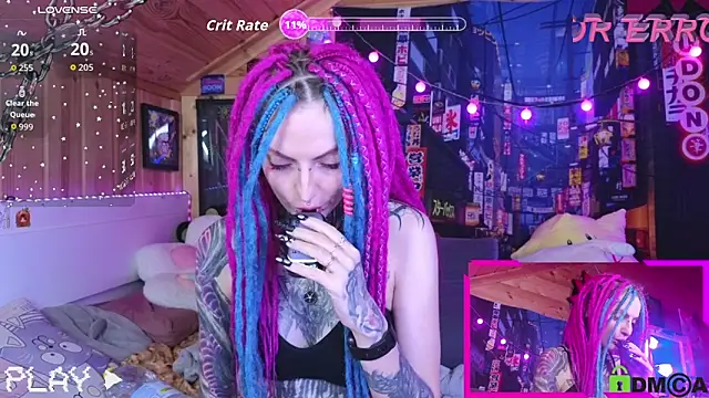 Snapshot of NekoCyber chatting on September 10, 4:33 am NekoCyber online show from September 10, 4:33 am