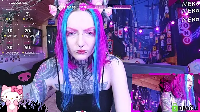 NekoCyber online show from June 14, 5:19 am