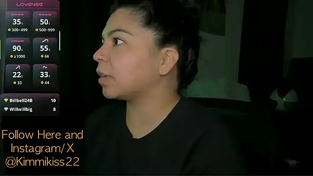 kimmiakiss22 online show from October 27, 11:49 pm
