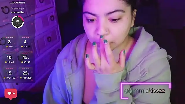 kimmiakiss22 online show from March 15, 1:56 am