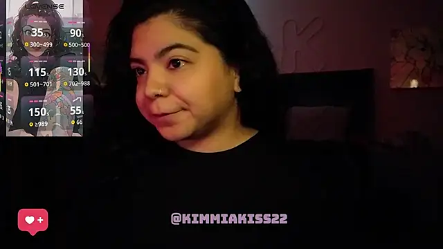 Snapshot of kimmiakiss22 chatting on July 10, 9:59 pm kimmiakiss22 online show from July 10, 9:59 pm