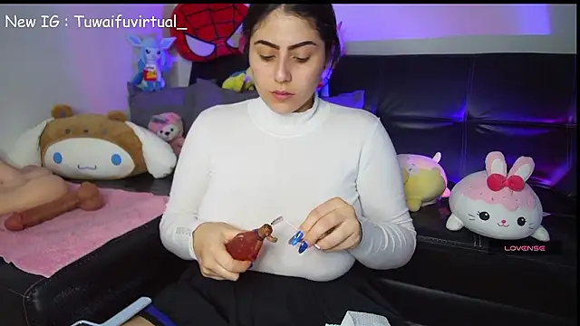 TuWaifuVirtual1 online show from January 11, 12:28 am