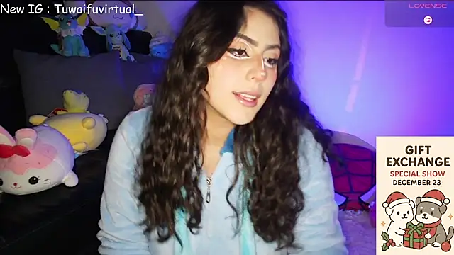 TuWaifuVirtual1 online show from December 19, 1:42 am