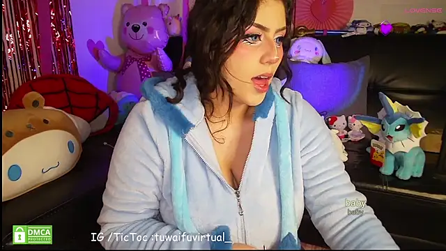 TuWaifuVirtual1 online show from February 20, 12:07 am