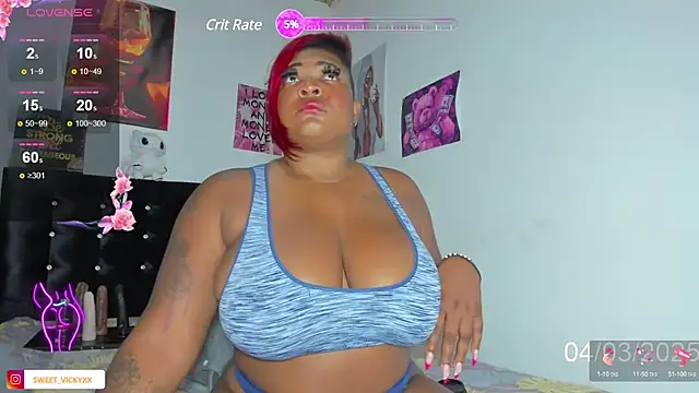 Snapshot of SWEETVICKY_XX chatting on March 4, 2:21 pm SWEETVICKY XX online show from March 4, 2:21 pm