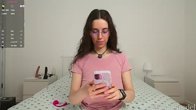 Snapshot of elizathemodel chatting on March 10, 4:25 pm elizathemodel online show from March 10, 4:25 pm