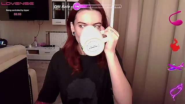 Snapshot of RinaDevil chatting on September 27, 7:36 am RinaDevil online show from September 27, 7:36 am