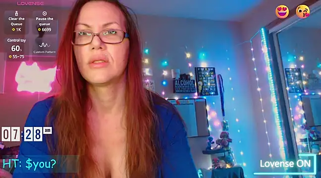 Snapshot of EmmaIsHere chatting on March 8, 2:30 pm EmmaIsHere online show from March 8, 2:30 pm