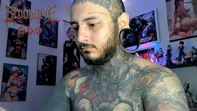 DEATHINK666XX online show from April 22, 5:31 pm