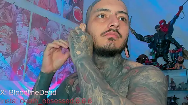 Snapshot of DEATHINK666XX chatting on October 2, 2:31 pm DEATHINK666XX online show from October 2, 2:31 pm