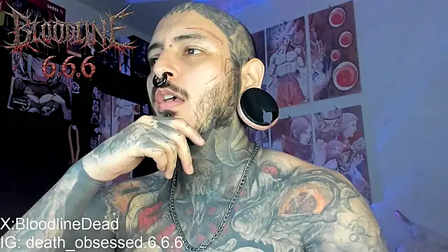 DEATHINK666XX online show from January 10, 2:45 pm