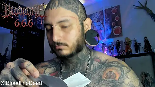 DEATHINK666XX online show from February 6, 8:49 pm