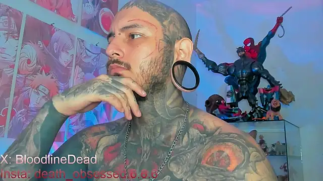 Snapshot of DEATHINK666XX chatting on October 4, 3:35 pm DEATHINK666XX online show from October 4, 3:35 pm