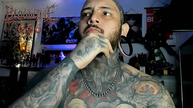 DEATHINK666XX online show from April 19, 6:10 pm