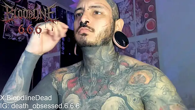 DEATHINK666XX online show from January 12, 5:42 pm