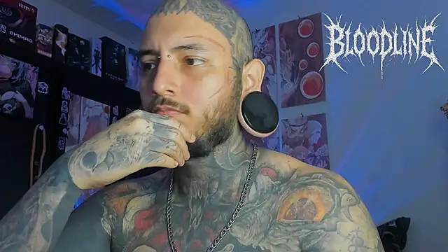 DEATHINK666XX online show from October 31, 4:47 pm