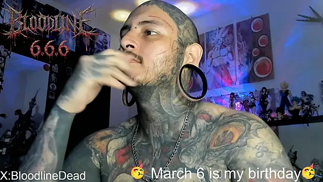 DEATHINK666XX online show from March 4, 6:48 pm