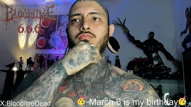 DEATHINK666XX online show from February 16, 5:55 pm