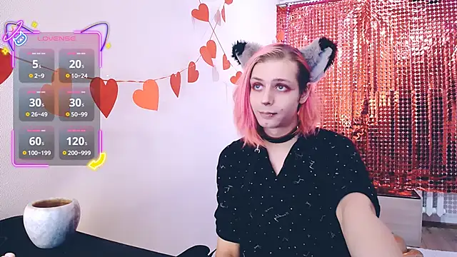 Littlepinkcat online show from February 23, 12:12 am