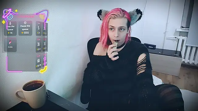 Littlepinkcat online show from January 17, 7:39 pm