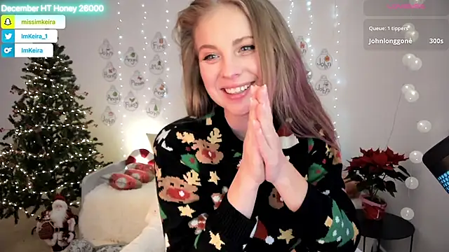 ImKeira online show from December 14, 9:09 pm