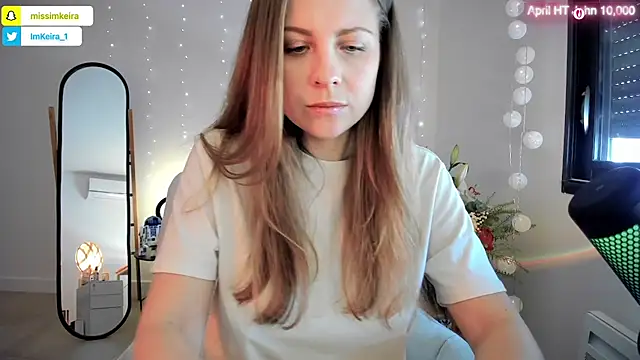 ImKeira online show from April 10, 10:22 am